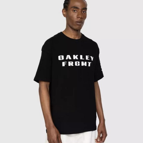 Oakley x Fragment Short Sleeve T-Shirt Black Size XL NWT